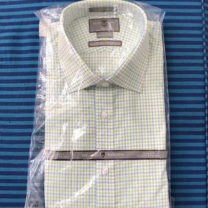 Black Brown 1826 Slim Fit Dress Shirt